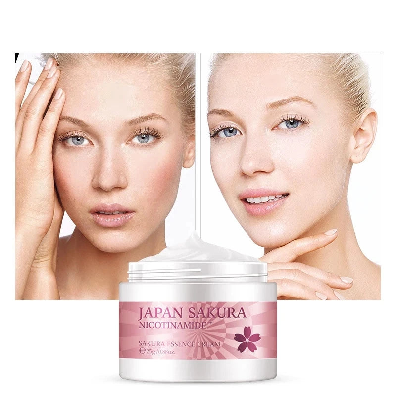 Kit Viso Sakura 8pz - Anti-Età, Luminosità & Idratazione Totale