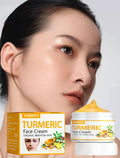 Crema Viso Curcuma Anti-Acne - Trattamento Brufoli, Macchie Post-Acne, Pelle Grassa | Scelta Top