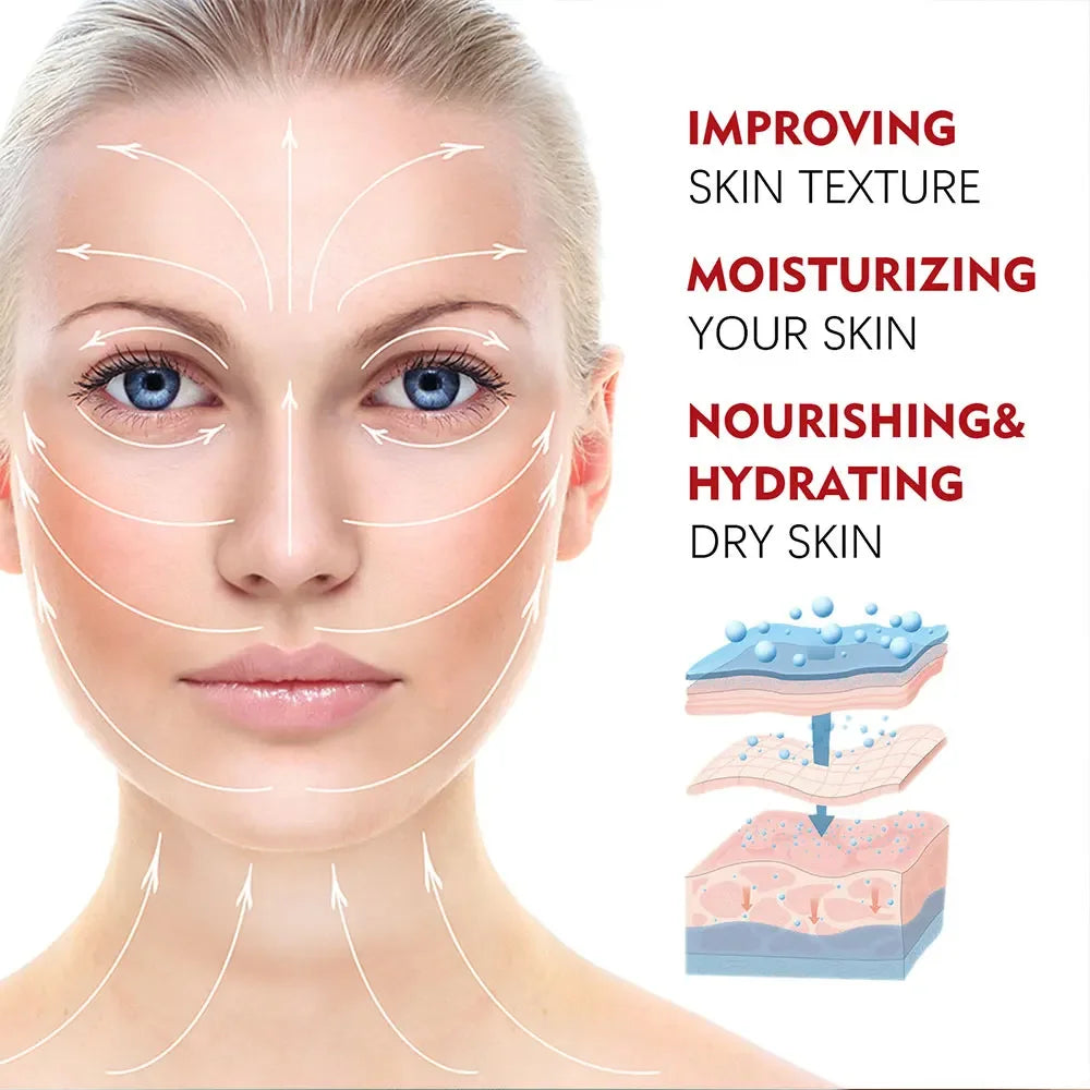 Crema Retinolo + Collagene + Acido Ialuronico LGRAMÉR - Lifting 3-in-1 Anti-Rughe Giorno e Notte | Scelta Top