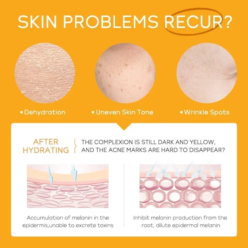 Kit Vitamina C LAIKOU Spa 3pz - Trattamento Illuminante Viso: Detergente + Siero + Crema | Scelta Top