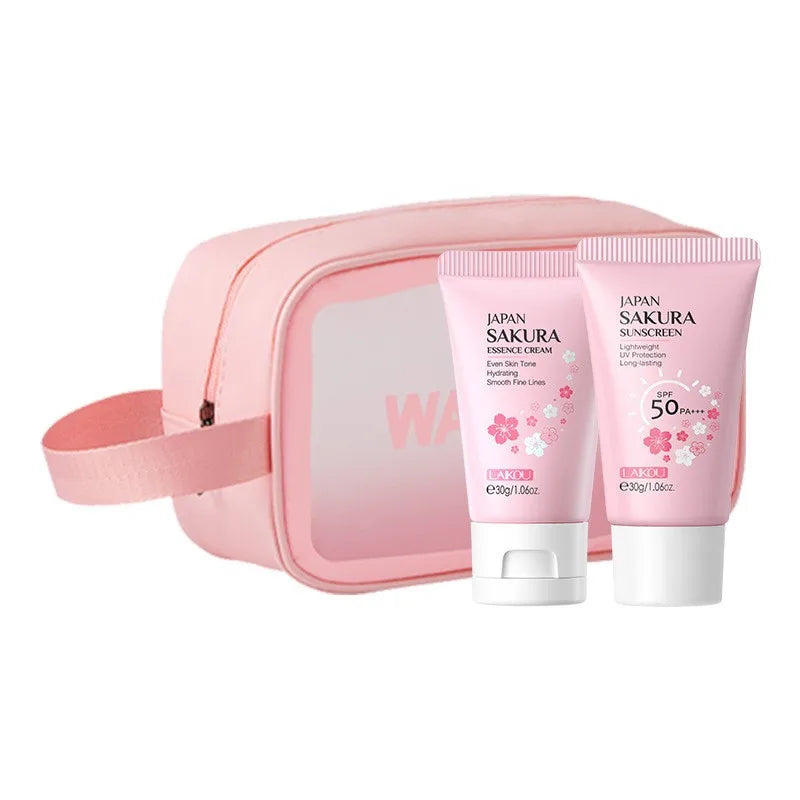 Kit Sakura Coreano Premium - K-Beauty Idratazione Profonda & Glass Skin