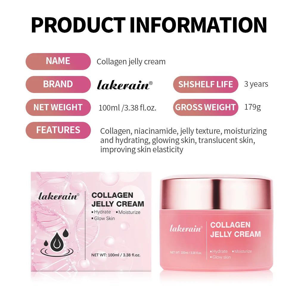 Crema Gelatina Collagene + Niacinamide - Effetto "Glass Skin" Rimpolpante Unisex | Scelta Top