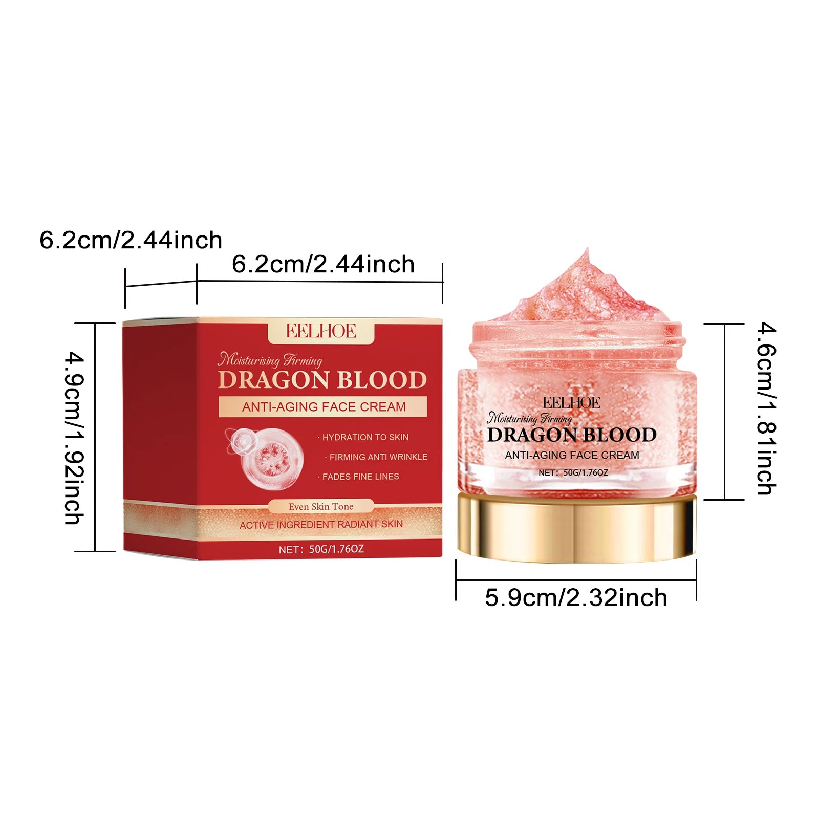 Kit Sangue di Drago EELHOE - Set Completo Anti-Macchie, Anti-Rughe, Riparatore Intensivo | Scelta Top