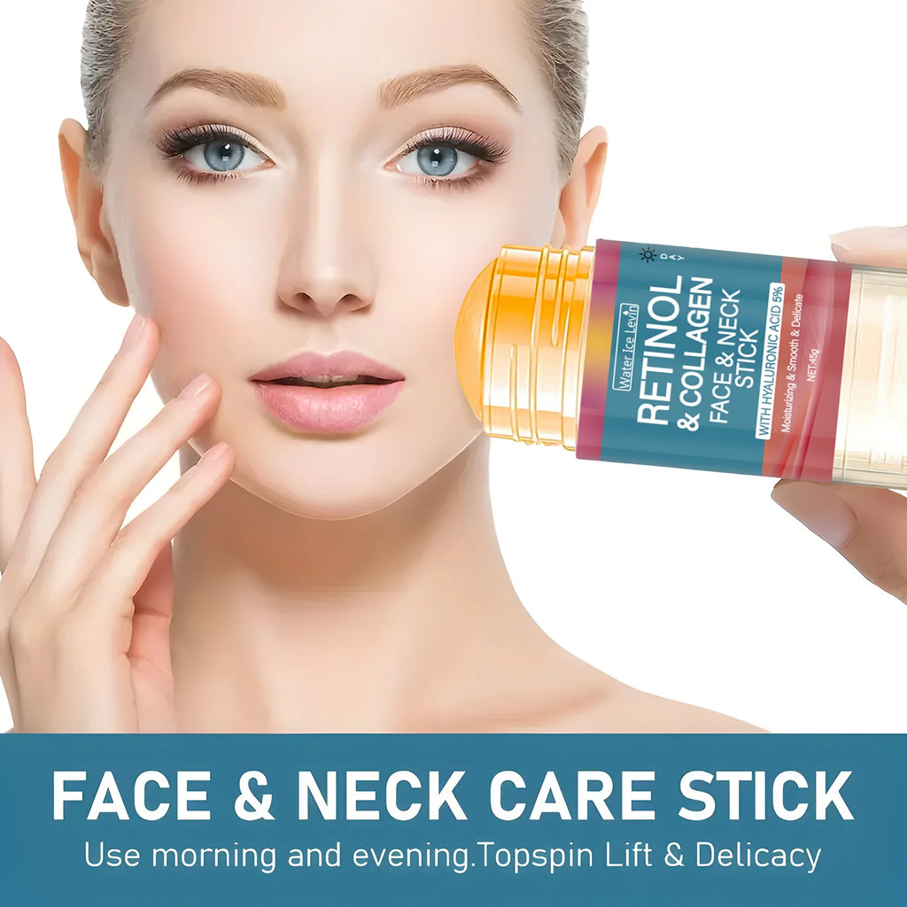 Stick Retinolo & Collagene Viso-Collo - Lifting Rassodante Anti-Rughe, CPNP Unisex | Scelta Top