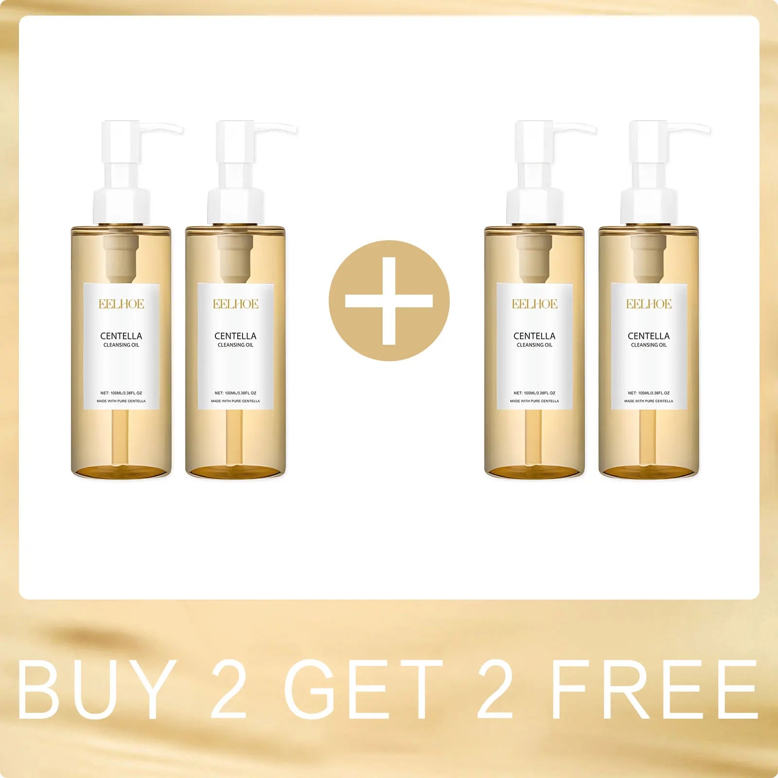 Olio Detergente Centella EELHOE - Struccante Viso K-Beauty Anti-Punti Neri, Doppia Detersione | Scelta Top