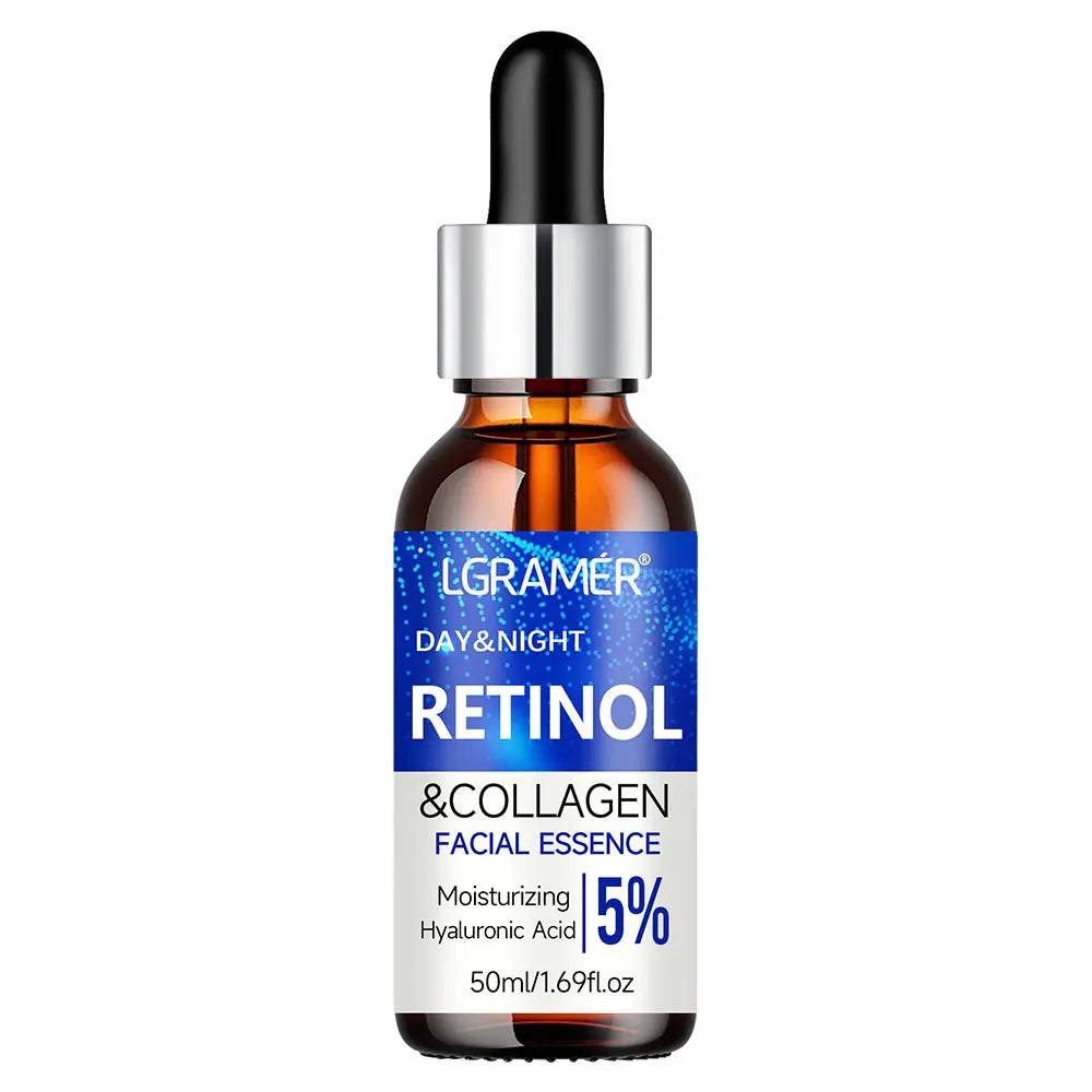 Retinol Cream Serum Combo Set Locks In Moisture Repairs Skin Smoothes Wrinkles Increases Elasticity For Younger Healthier Skin