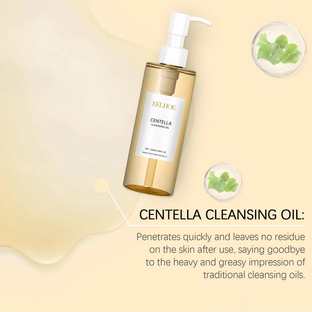 Olio Detergente Centella EELHOE - Struccante Viso K-Beauty Anti-Punti Neri, Doppia Detersione | Scelta Top