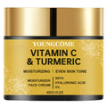 Crema Viso Vitamina C & Curcuma - Illuminante Anti-Macchie, Whitening Naturale Unisex | Scelta Top