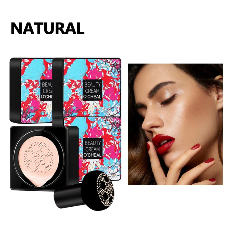 BB Cream Cushion "Fungo" Coreana - Copertura Perfetta + Spugna Inclusa | Scelta Top