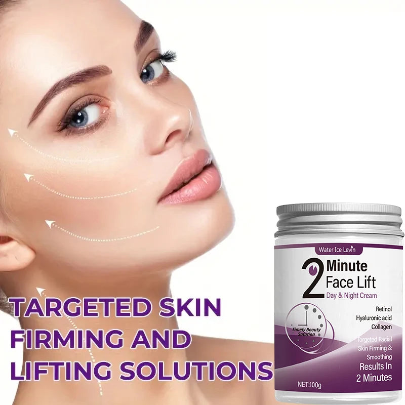 Crema Lifting Istantaneo 2 Minuti - Effetto Tensore Viso Immediato, Anti-Rughe Flash Unisex | Scelta Top