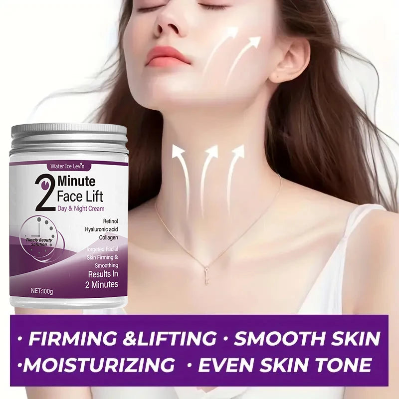 Crema Lifting Istantaneo 2 Minuti - Effetto Tensore Viso Immediato, Anti-Rughe Flash Unisex | Scelta Top