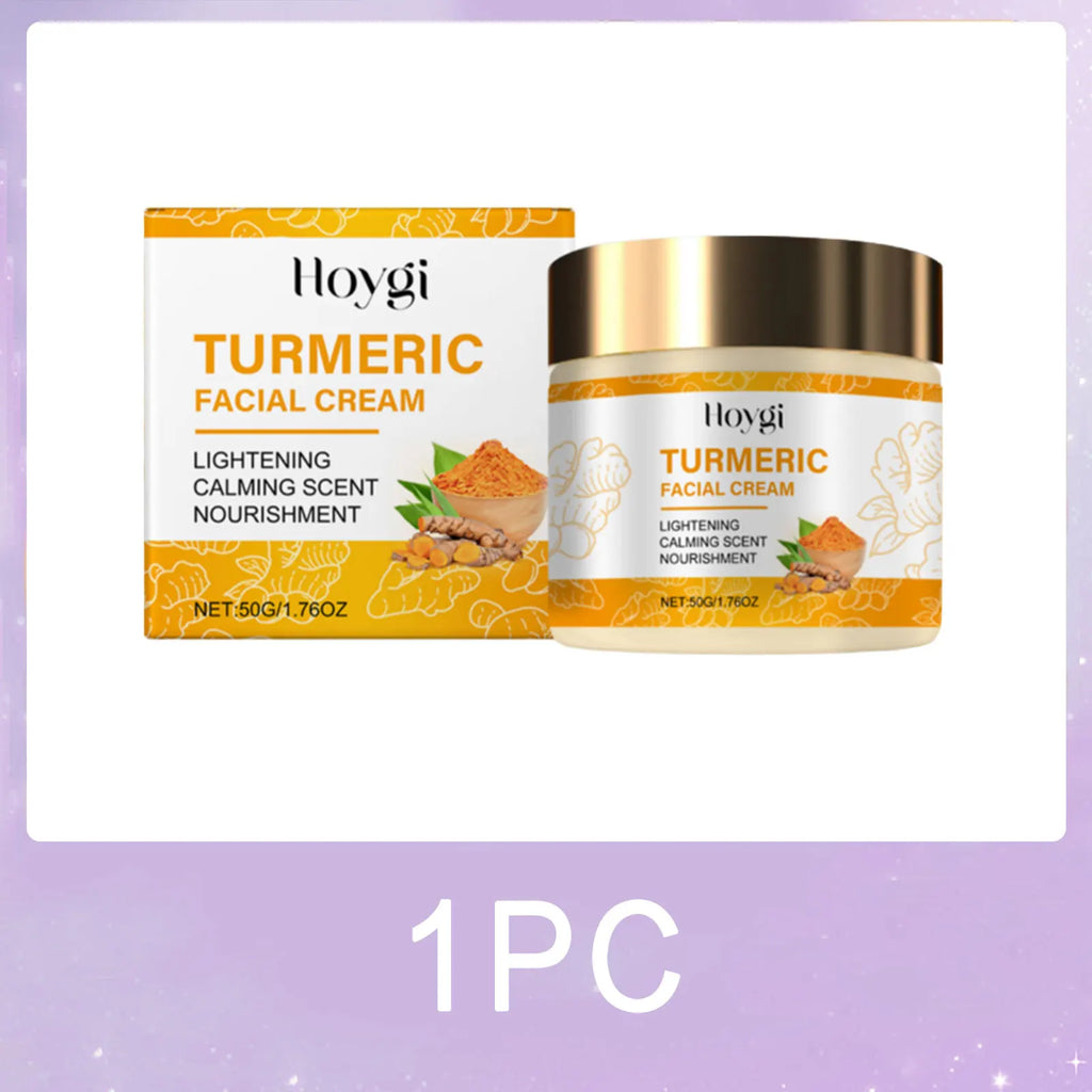Kit Curcuma HOYGI 3pz - Olio + Crema + Sapone Anti-Macchie, Anti-Acne, Luminosità Ayurveda | Scelta Top
