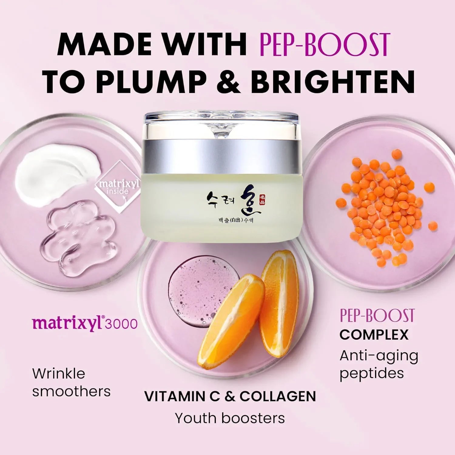 Crema Viso Collagene + Peptidi 50g - Rimpolpante Anti-Età Effetto Botox | Scelta Top