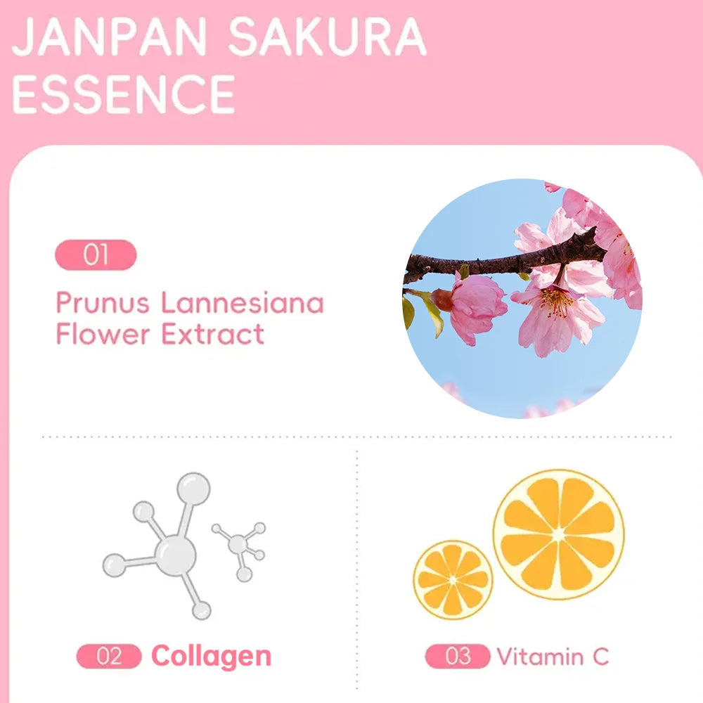 Kit Essenza + Crema Collagene Sakura SEYHZE - Effetto Lifting & Anti-Rughe