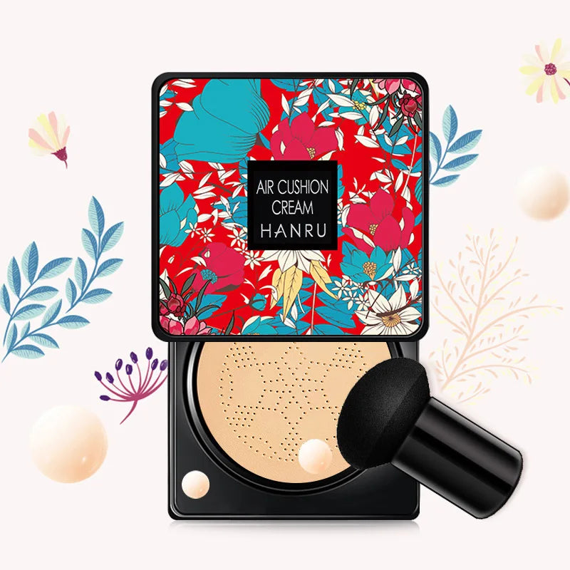 Cushion BB Cream HANRU "Fiore" - Fungo Coreano Air + Copertura Seta | Scelta Top