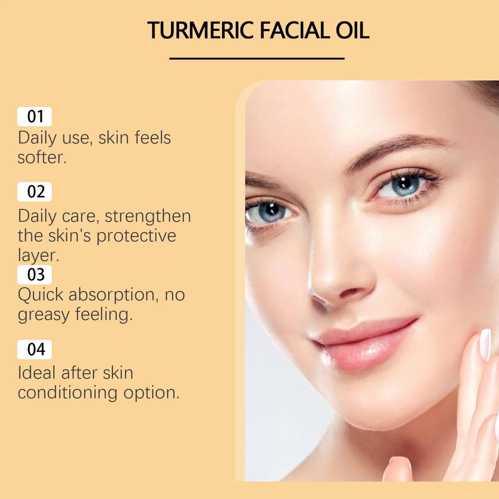 Kit Curcuma HOYGI 3pz - Olio + Crema + Sapone Anti-Macchie, Anti-Acne, Luminosità Ayurveda | Scelta Top