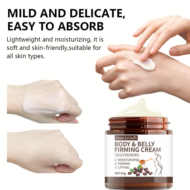 Crema Rassodante Pancia e Corpo "Body Lift" - Caffeina Post-Parto Anti-Rilassamento | Scelta Top