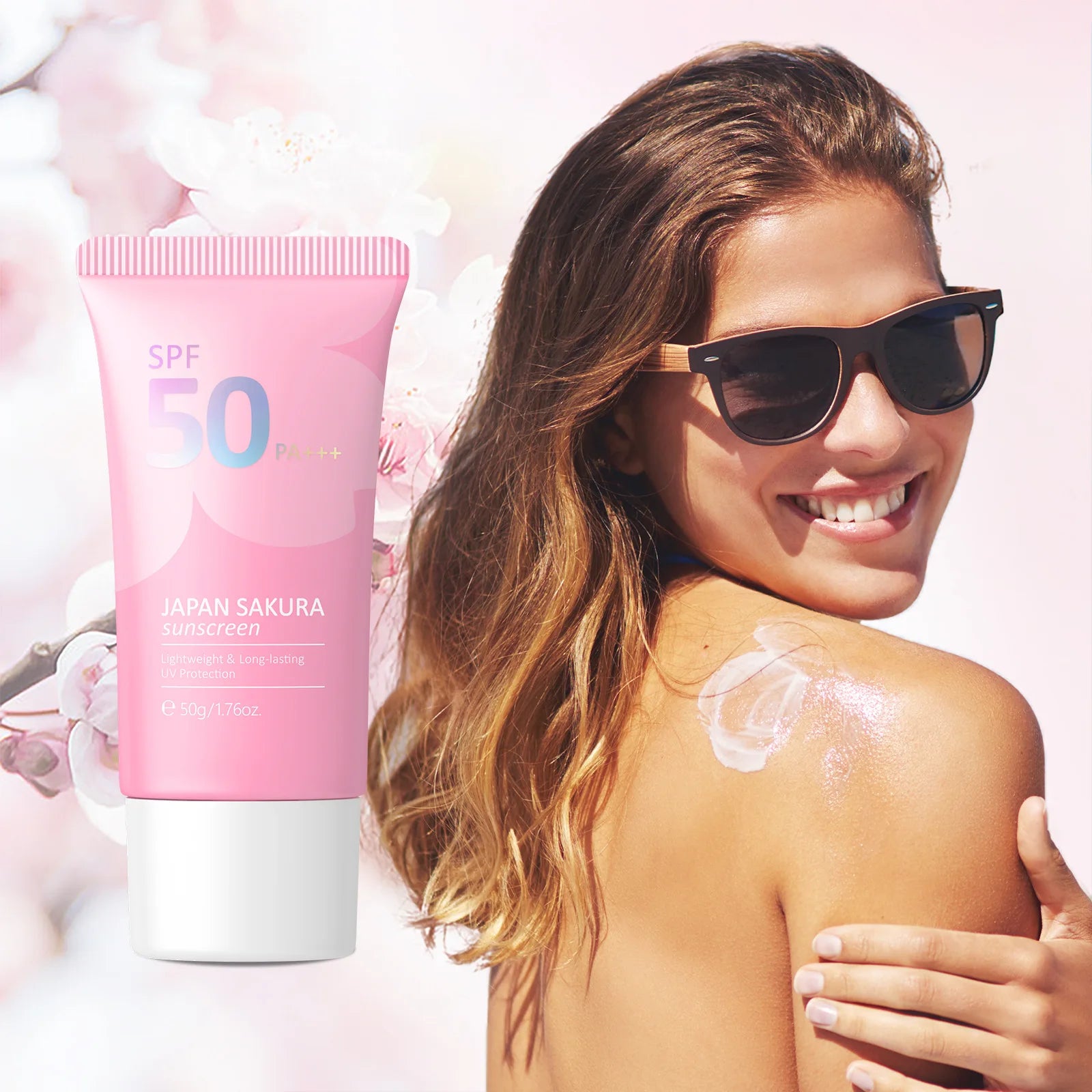 Kit Viso Completo Sakura 9pz LAIKOU - Routine Giapponese Anti-Età SPF 50