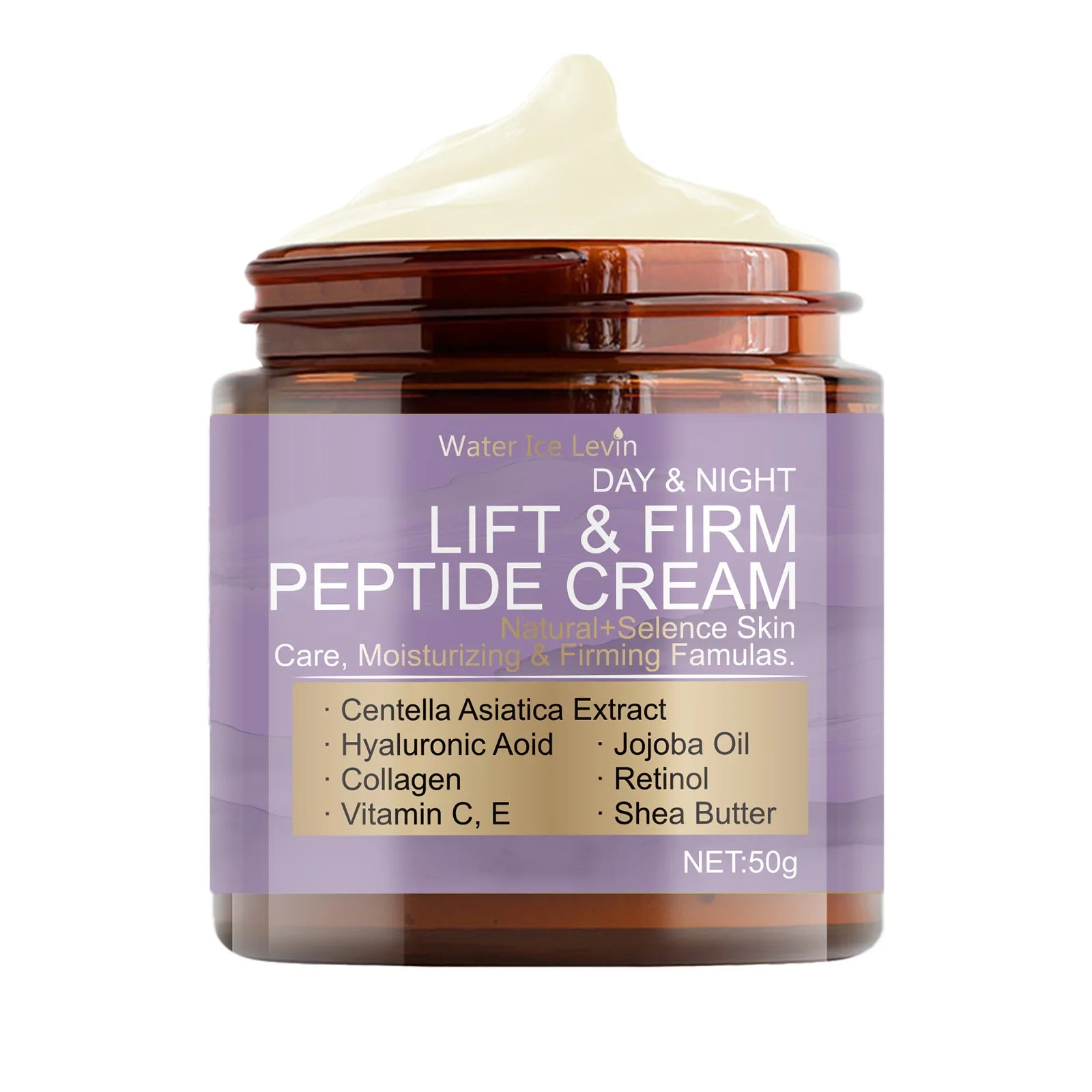 Crema Peptidi Lift & Firm 6-in-1 - Anti-Età, Acne, Macchie, Oil Control con Retinolo + Vit C | Scelta Top