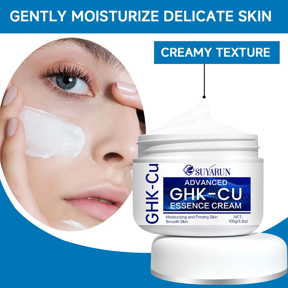Crema GHK-CU Peptidi Rame SUYARUN - Anti-Età Rassodante Uomo Donna, Ripara e Ringiovanisce | Scelta Top