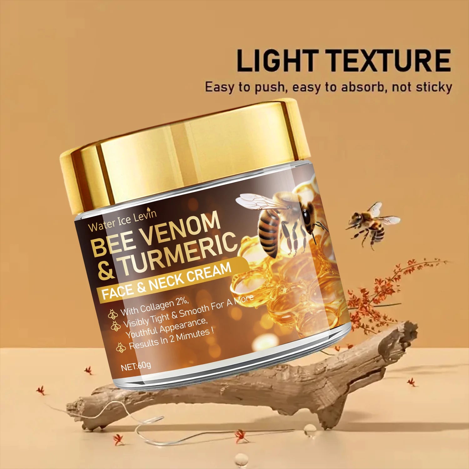 Crema Veleno d'Api + Curcuma - Lifting Istantaneo Effetto Botox Naturale | Scelta Top