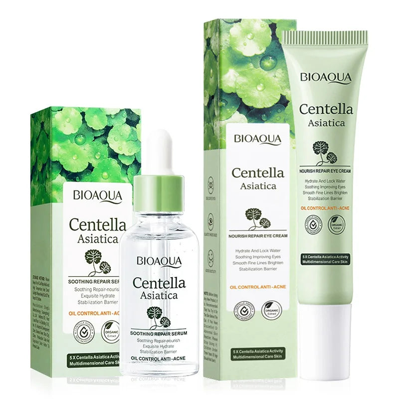 Siero Centella Asiatica BIOAQUA - Riparatore Lenitivo Anti-Acne, Anti-Rossore, Pelle Sensibile | Scelta Top