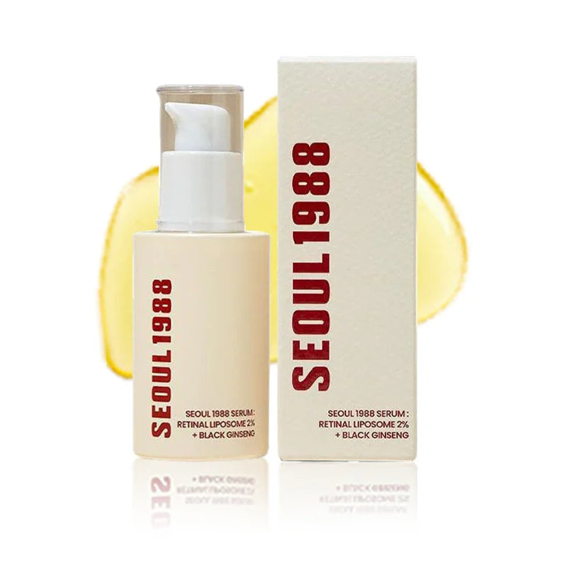 Kit SEOUL 1988 - Crema Occhi Retinal 4% + Siero Retinol Ginseng | Anti-Rughe Estremo K-Beauty | Scelta Top