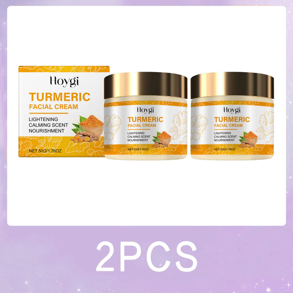 Kit Curcuma HOYGI 3pz - Olio + Crema + Sapone Anti-Macchie, Anti-Acne, Luminosità Ayurveda | Scelta Top