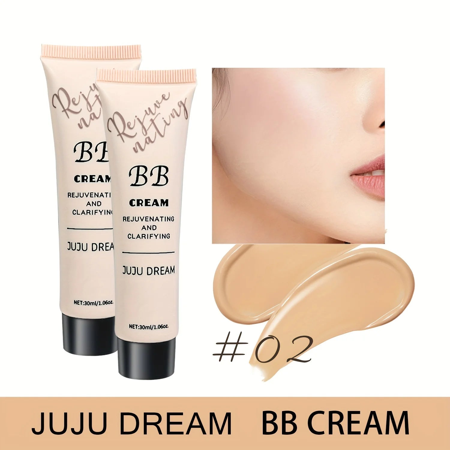 BB Cream JUJU DREAM Illuminante Coreana - Effetto Pelle di Vetro Naturale | Scelta Top