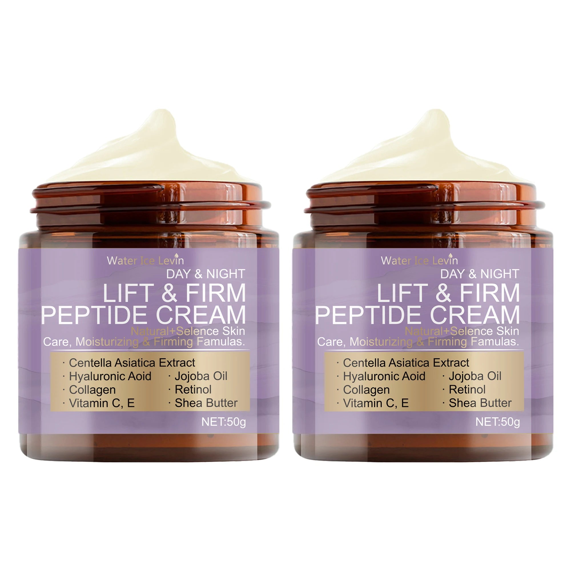 Crema Peptidi Lift & Firm 6-in-1 - Anti-Età, Acne, Macchie, Oil Control con Retinolo + Vit C | Scelta Top