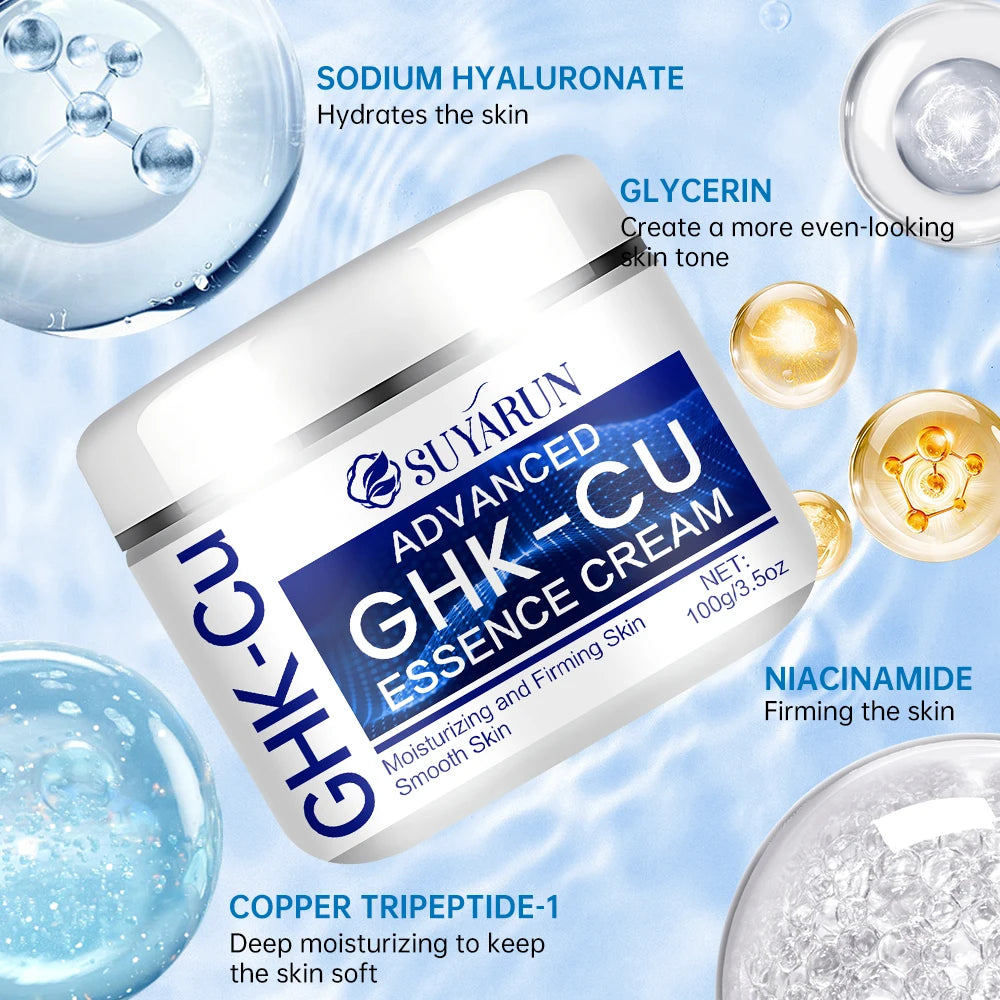 Crema GHK-CU Peptidi Rame SUYARUN - Anti-Età Rassodante Uomo Donna, Ripara e Ringiovanisce | Scelta Top