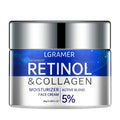 Crema Retinolo 5% + Collagene LGRAMER - Anti-Rughe Giorno e Notte, Rassodante Uomo Donna | Scelta Top