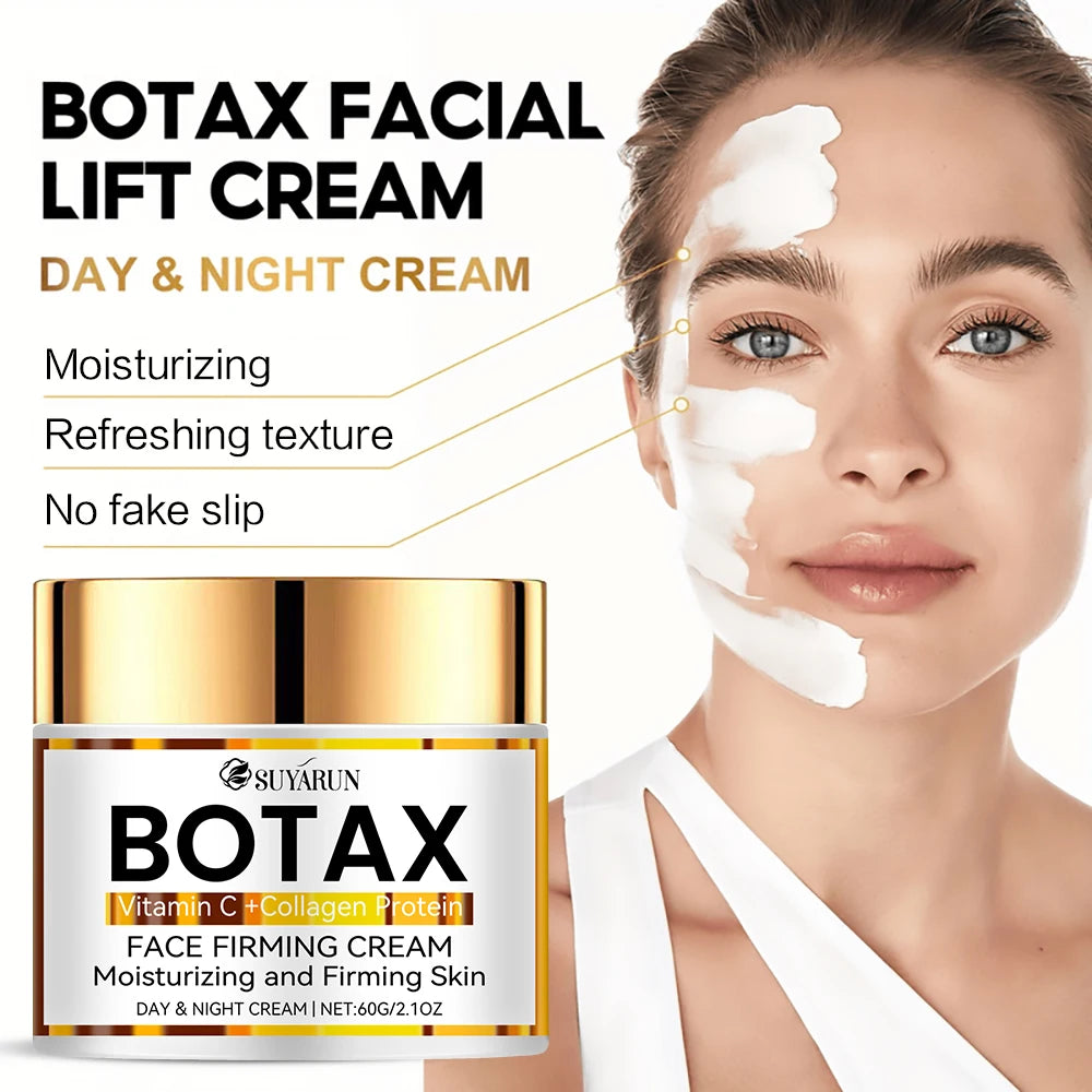 Crema Botax SUYARUN - Lifting Viso Istantaneo Anti-Rughe, Effetto Botox Senza Aghi, Unisex | Scelta Top