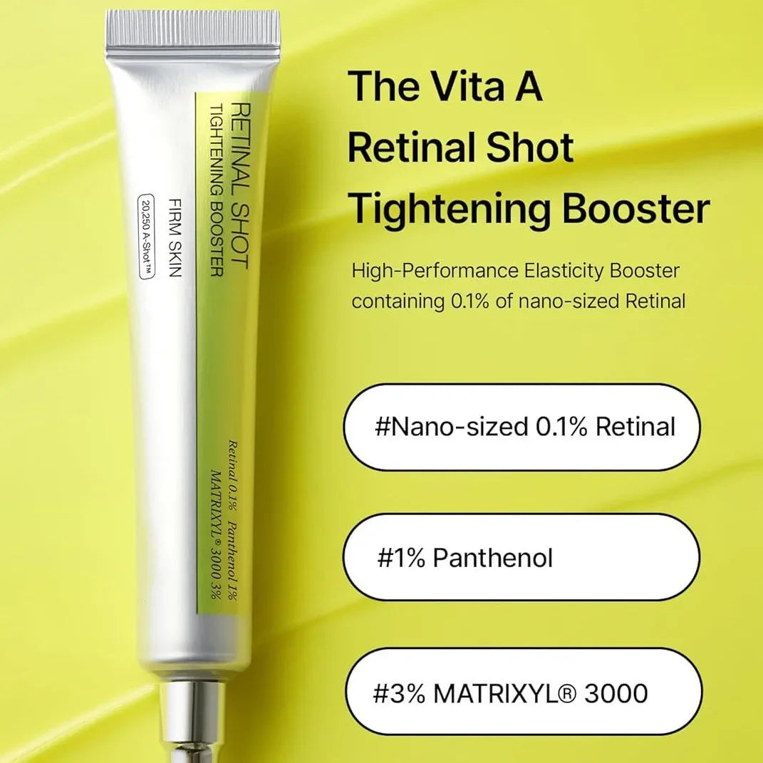 Retinal Shot 0.1% + Vit C Booster - Siero Filler Lifting Occhi e Rughe Profonde K-Beauty | Scelta Top