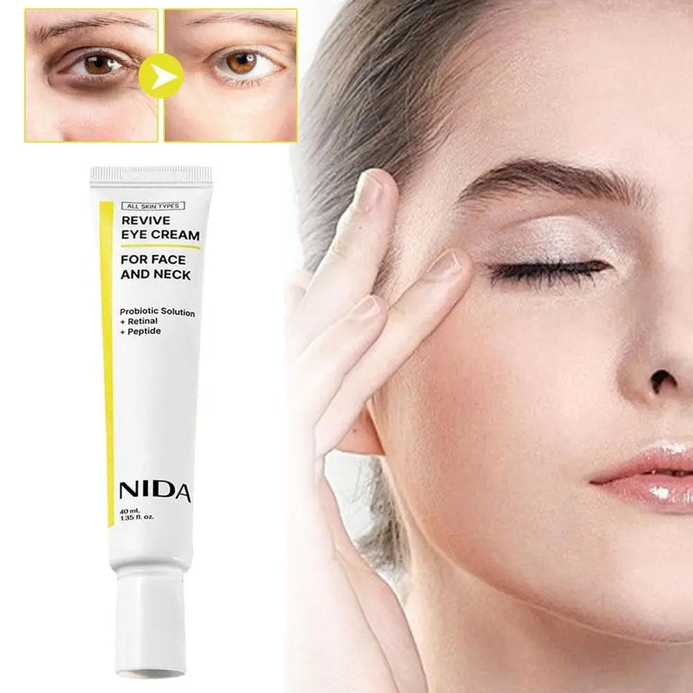 Crema NIDA Retinolo Viso + Contorno Occhi - Idratante Anti-Età 2in1 | Scelta Top