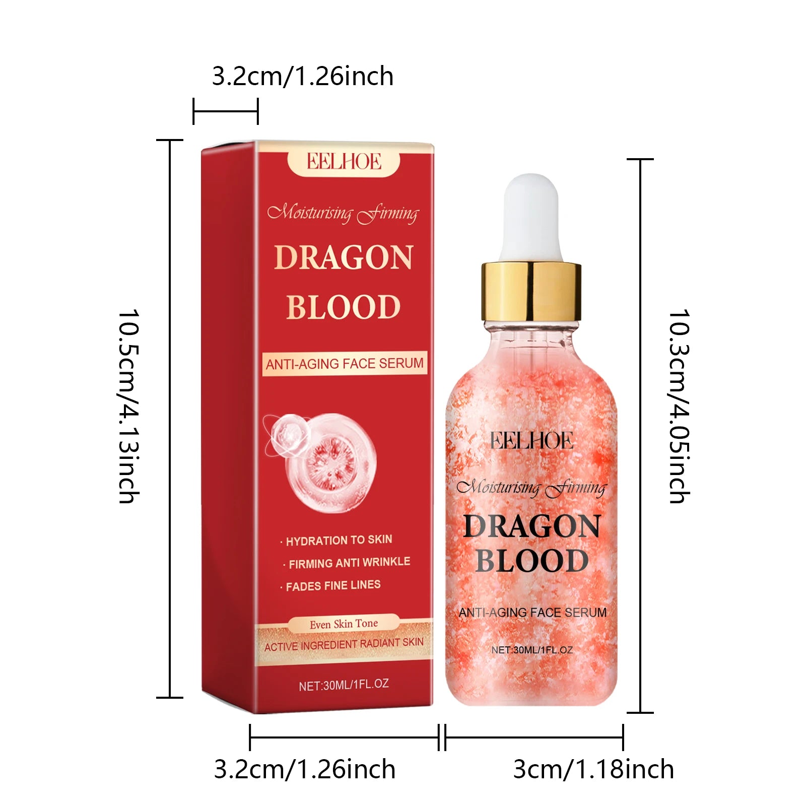 Kit Sangue di Drago EELHOE - Set Completo Anti-Macchie, Anti-Rughe, Riparatore Intensivo | Scelta Top