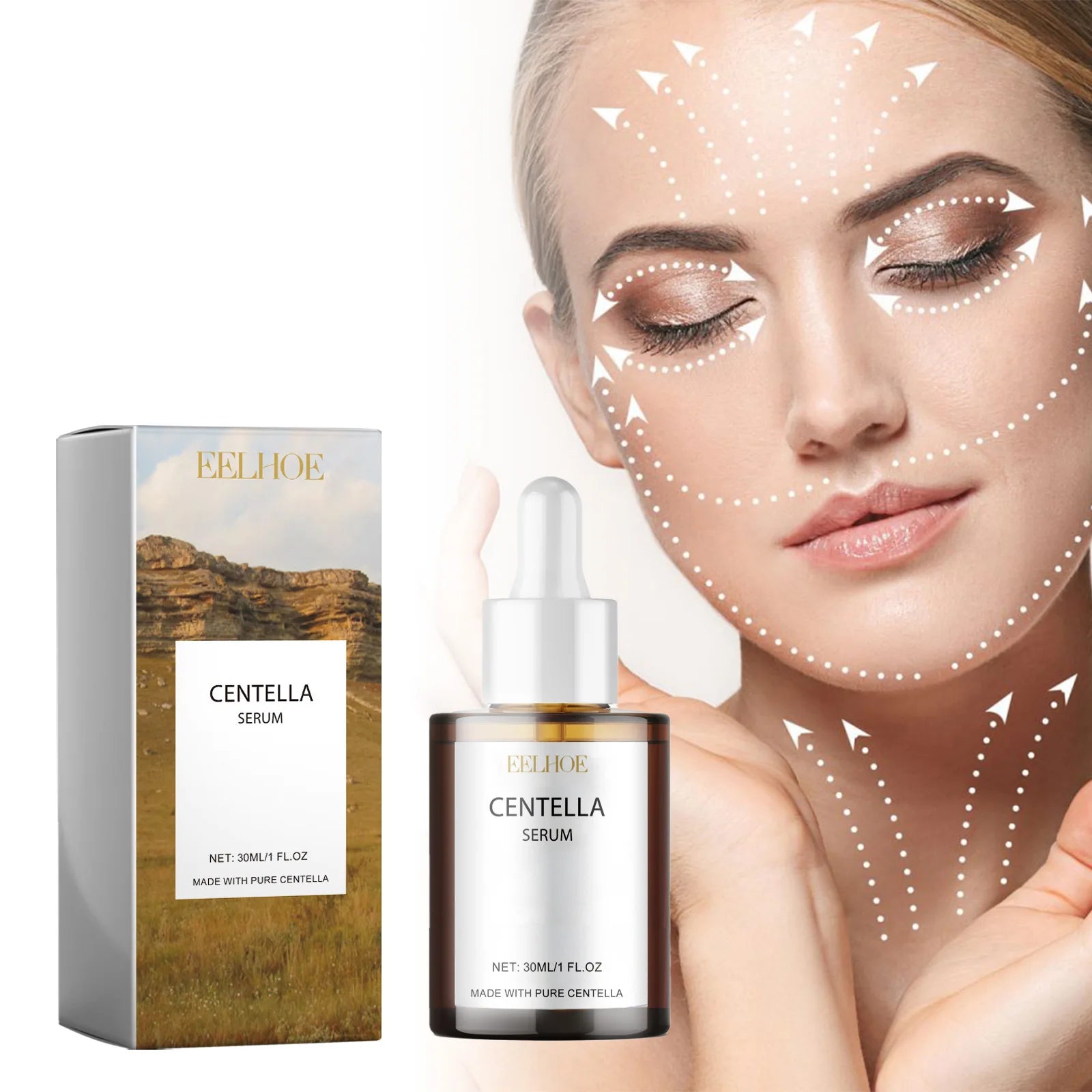 Olio Detergente Centella EELHOE - Struccante Viso K-Beauty Anti-Punti Neri, Doppia Detersione | Scelta Top