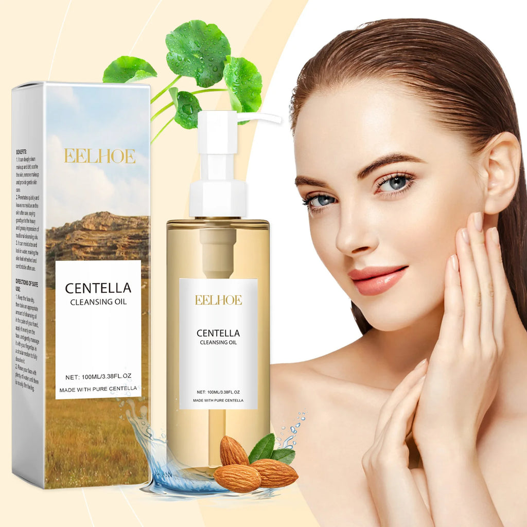 Olio Detergente Centella EELHOE - Struccante Viso K-Beauty Anti-Punti Neri, Doppia Detersione | Scelta Top