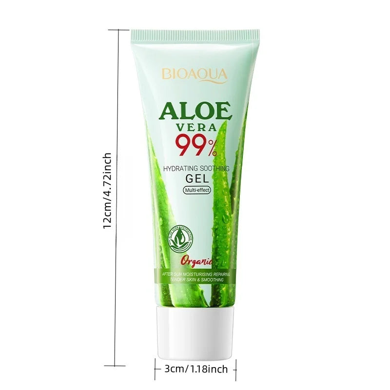 Crema Gel Aloe Vera 99% Puro - Idratante Lenitiva Post-Sole e Post-Rasatura | Scelta Top