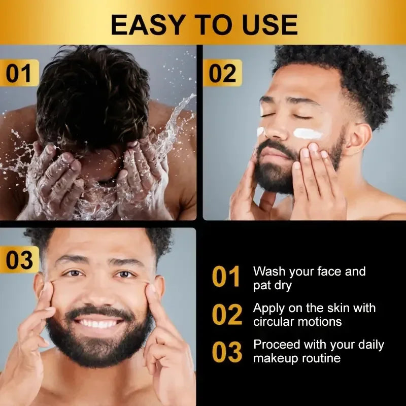 Crema Viso Uomo Retinolo LGRAMER - Anti-Rughe, Anti-Età, Idratante Forte Pelle Maschile | Scelta Top