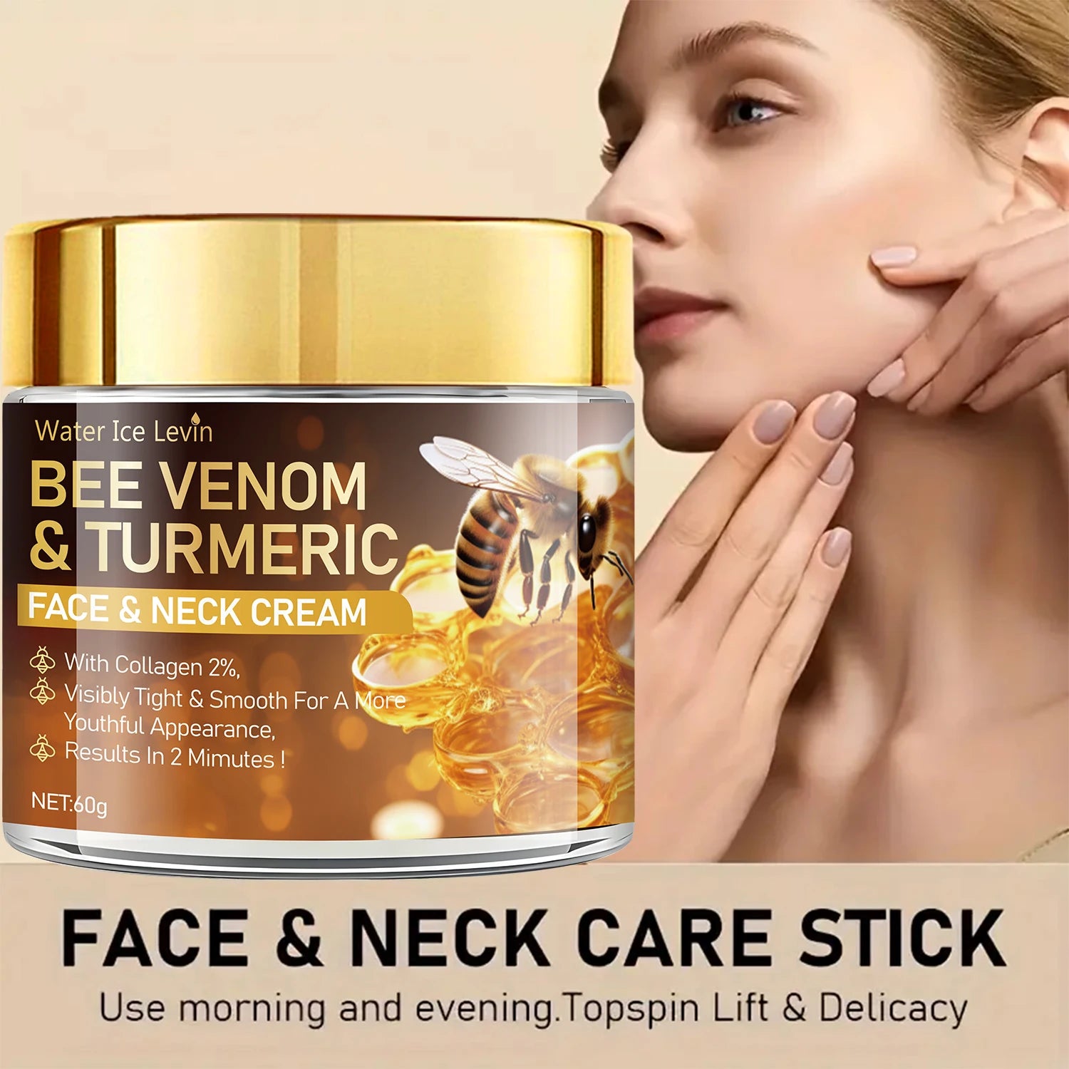 Crema Veleno d'Api + Curcuma - Lifting Istantaneo Effetto Botox Naturale | Scelta Top