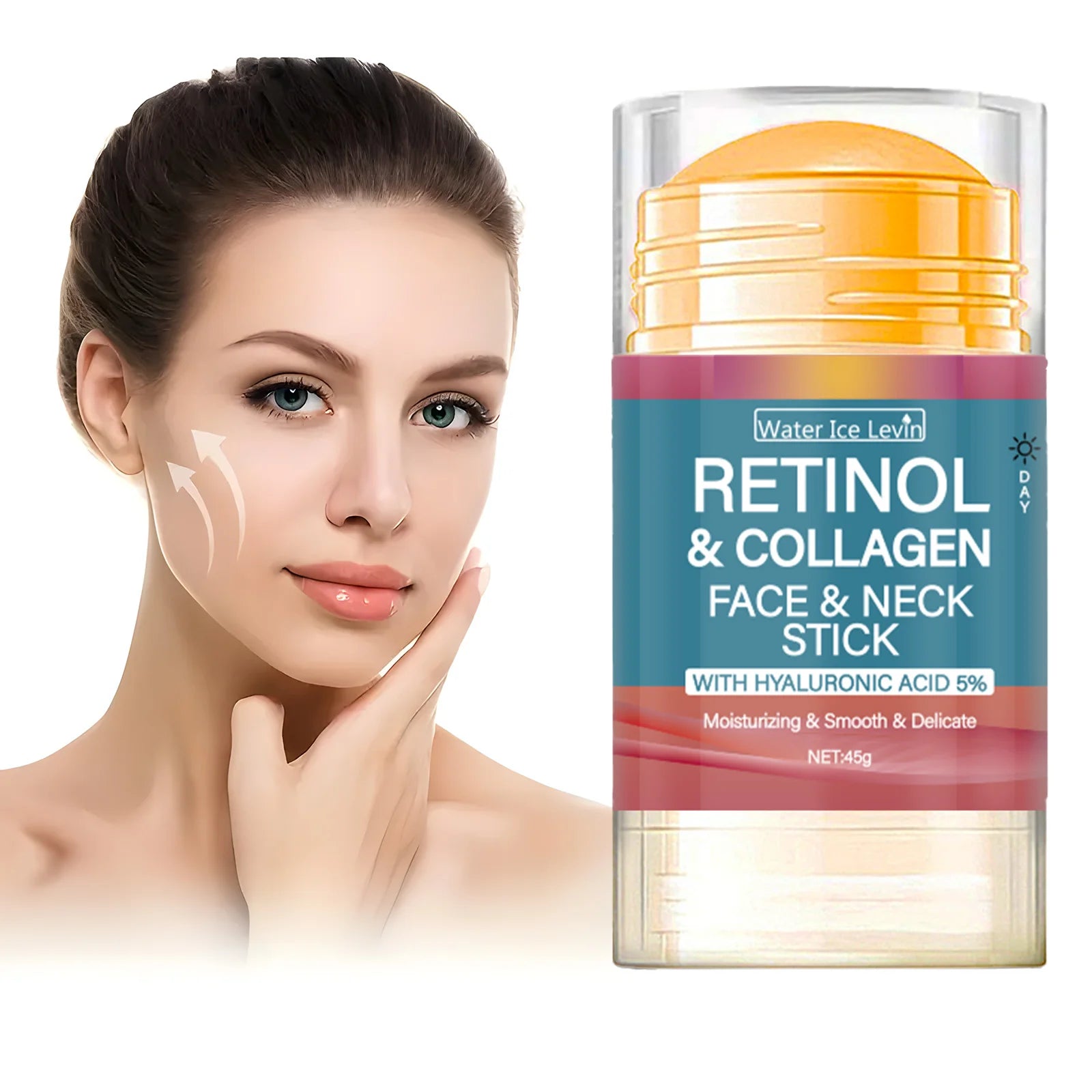 Stick Retinolo & Collagene Viso-Collo - Lifting Rassodante Anti-Rughe, CPNP Unisex | Scelta Top