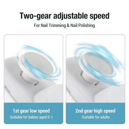 Taglia Unghie Elettrico con Luce – Ricaricabile, 3 in 1: Taglia, Lima e Lucida